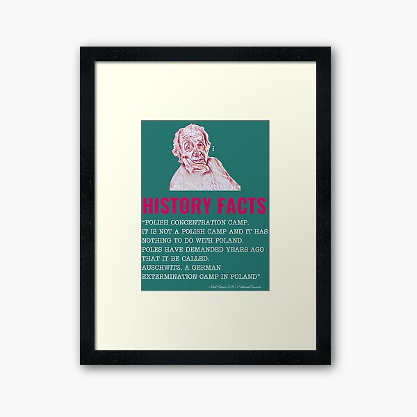 Item preview, History Facts About Auschwitz Words of Holocaust Survivor designed and sold by QubaVero.
