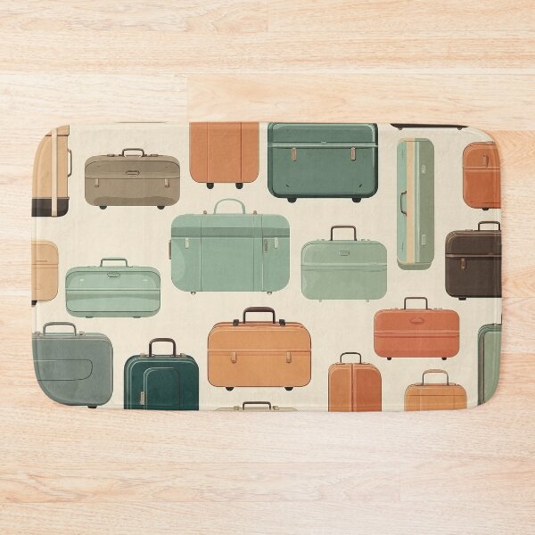 Item preview, Suitcase Pattern designed and sold by purelypatterns.