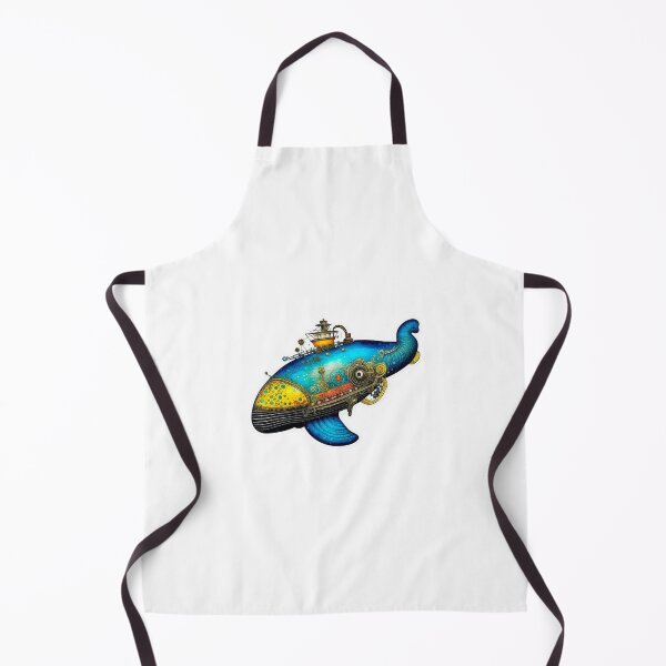 Item preview, The rococopunk sperm whale sticker designed and sold by spoo-art.