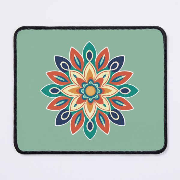 Item preview, Simple Floral Rangoli Art designed and sold by Jollys-ArtShop.