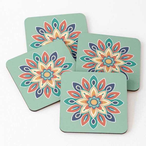 Artikelvorschau, Einfache florale Rangoli-Kunst entworfen und verkauft von Jollys-ArtShop.