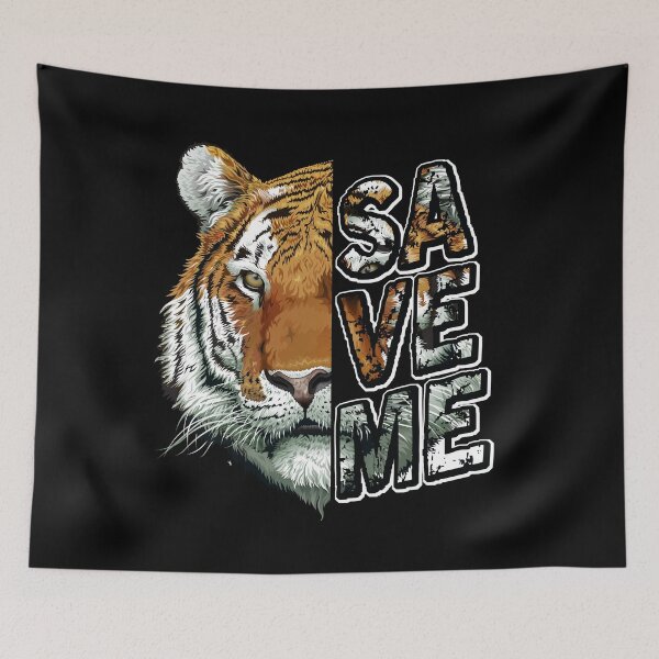 Item preview, Tiger Save Me Wildcat designed and sold by OmmeDesigns.