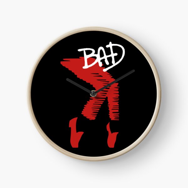 BAD - Toe Stand - red Clock