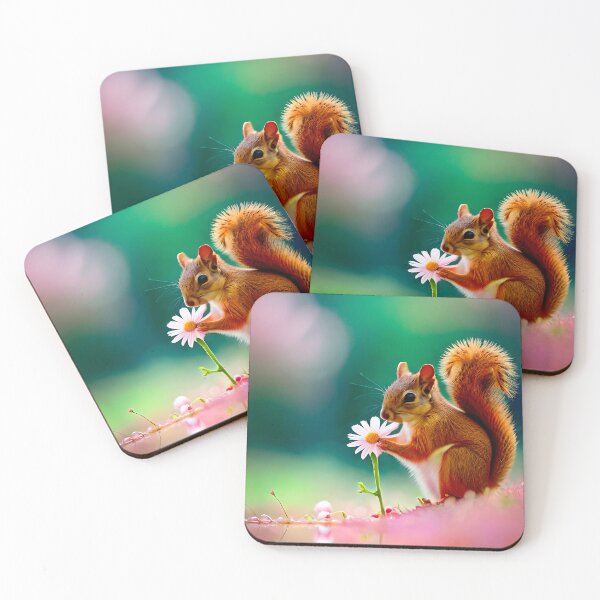 Artikelvorschau, AI Art- Eichhörnchen #5 entworfen und verkauft von wohnfuehlfabrik.