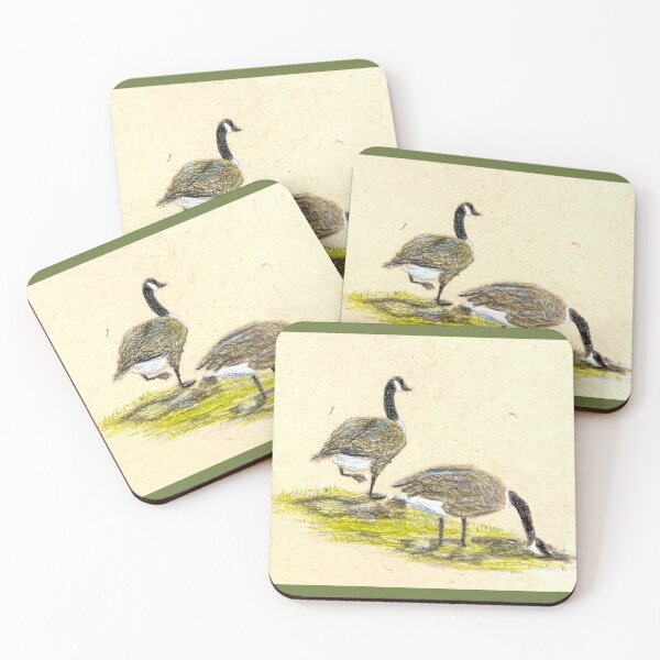 Item preview, Geese in Kew Gardens designed and sold by Amelia Walmsley.