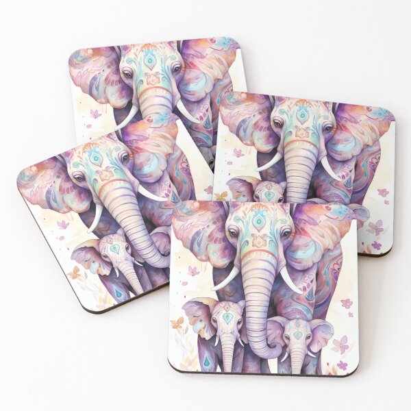 Item preview, Elephant Harmony designed and sold by cute-animals99.