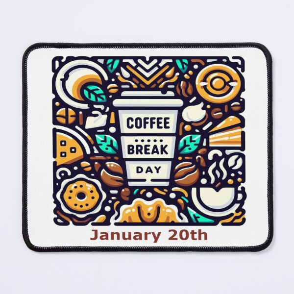 Item preview, Jan 20th - Coffee Break Day designed and sold by CrankyOldDude.