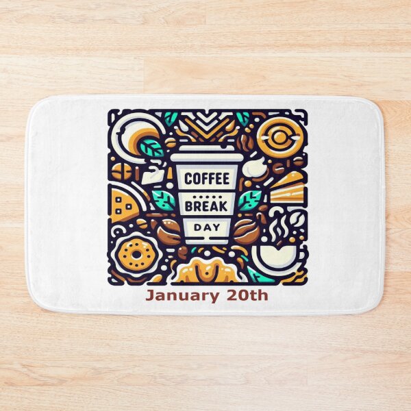 Item preview, Jan 20th - Coffee Break Day designed and sold by CrankyOldDude.