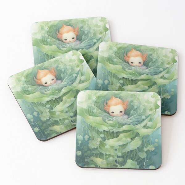 Item preview, Kid in sea weed designed and sold by cute-animals99.