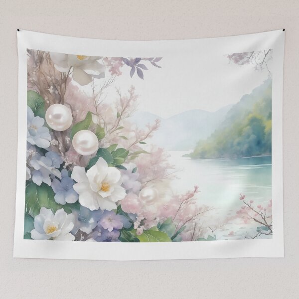 Item preview, Pearls Flora designed and sold by AP.