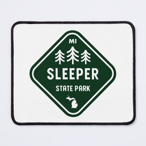 Item preview, Sleeper State Park Michigan Rhombus designed and sold by bivenart.