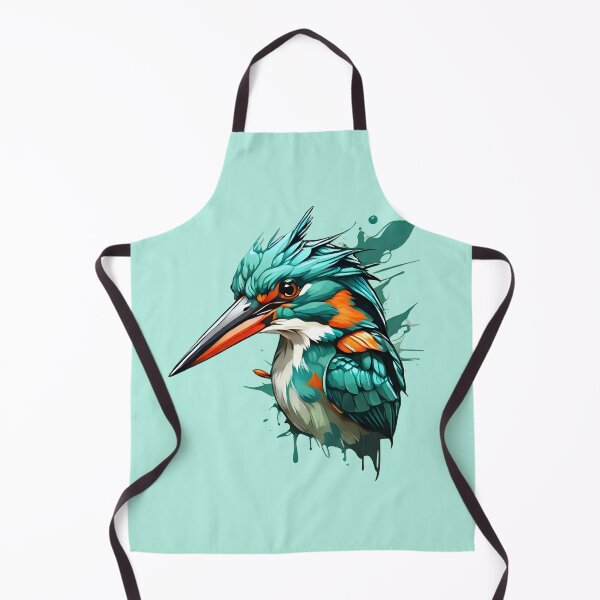 Item preview,  "Azure Majesty: Elegant Blue Kingfisher Illustration" designed and sold by ArtistKunal123.
