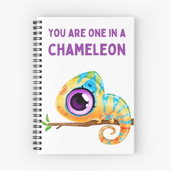 Item preview, Cute Reptiles, 'You Are One in a Chameleon" designed and sold by Olivia Tatara.