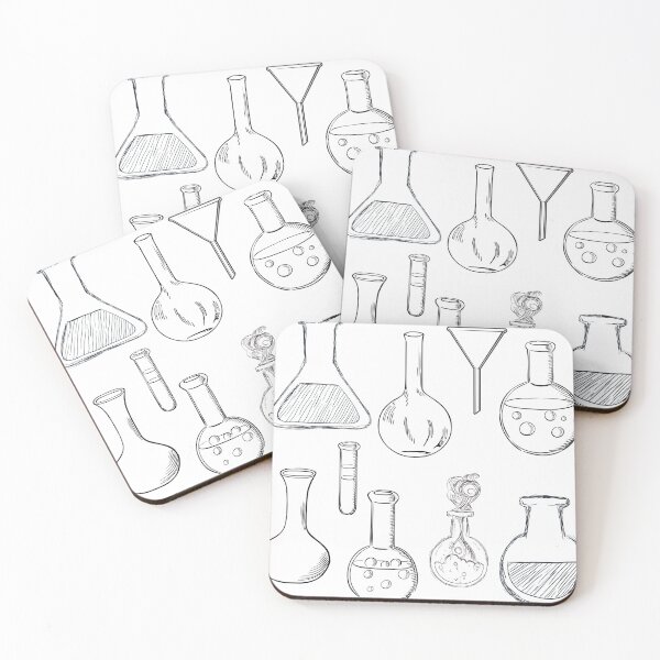 Item preview,  Chemistry lovers chemical tools patterns designed and sold by Safa  Reda.
