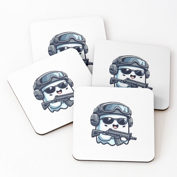 Item preview, Cute ghost soldier designed and sold by Wxjtecki.