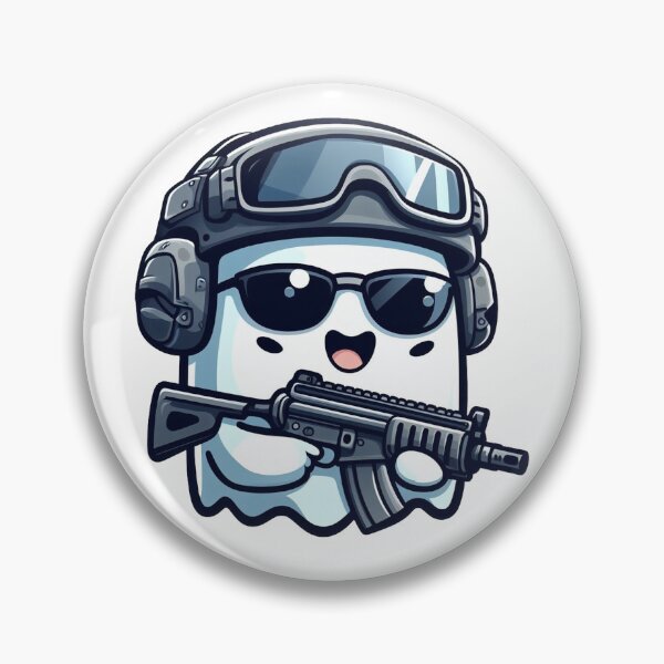 Item preview, Cute ghost soldier designed and sold by Wxjtecki.