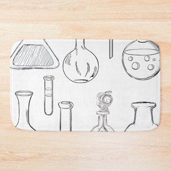 Item preview,  Chemistry lovers chemical tools patterns designed and sold by Safa  Reda.