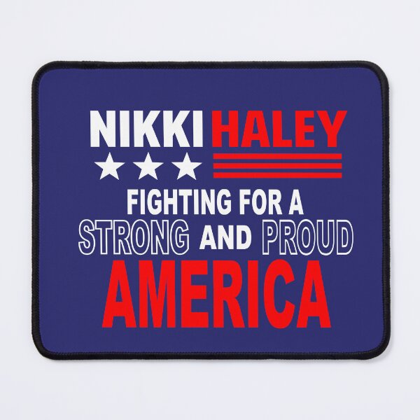 Item preview, Nikki Haley fighting for a strong and proud America designed and sold by Colorfulman.