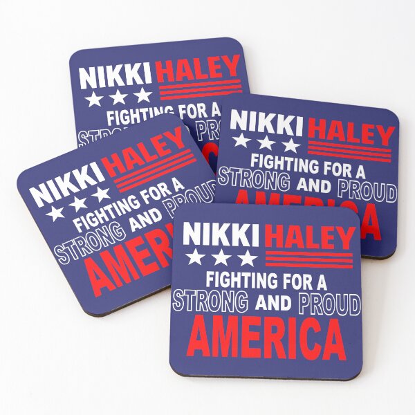 Item preview, Nikki Haley fighting for a strong and proud America designed and sold by Colorfulman.