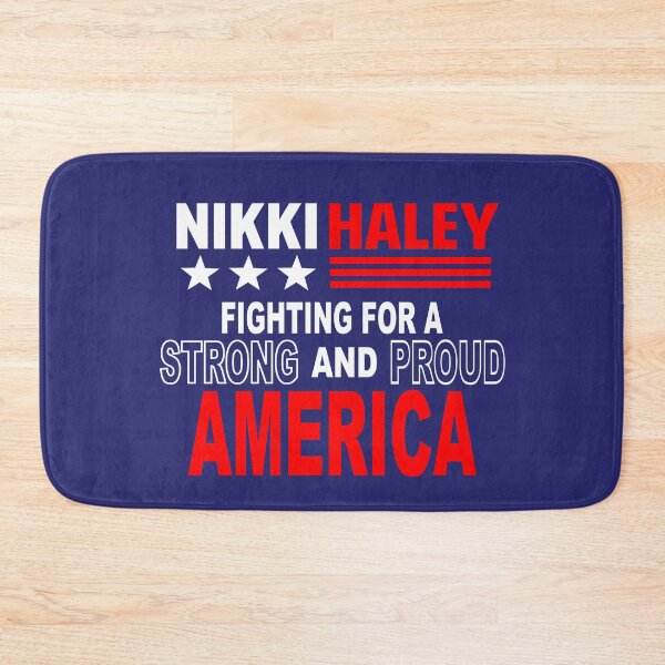 Item preview, Nikki Haley fighting for a strong and proud America designed and sold by Colorfulman.