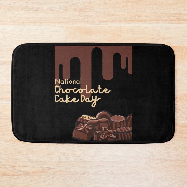 Item preview, National Chocolate Cake Day designed and sold by Simo0455.