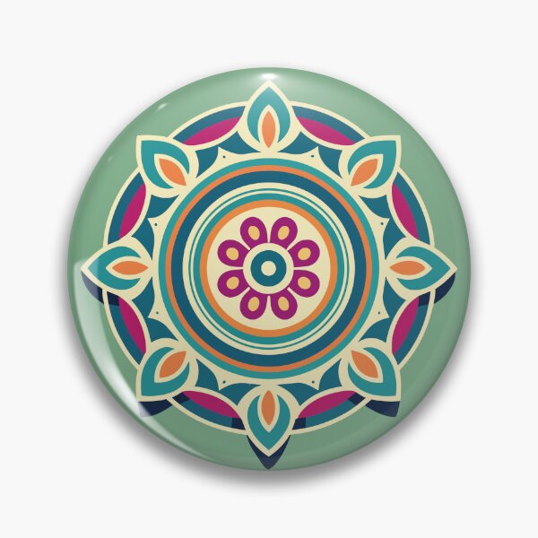 Item preview, Simple Floral Rangoli Design designed and sold by Jollys-ArtShop.
