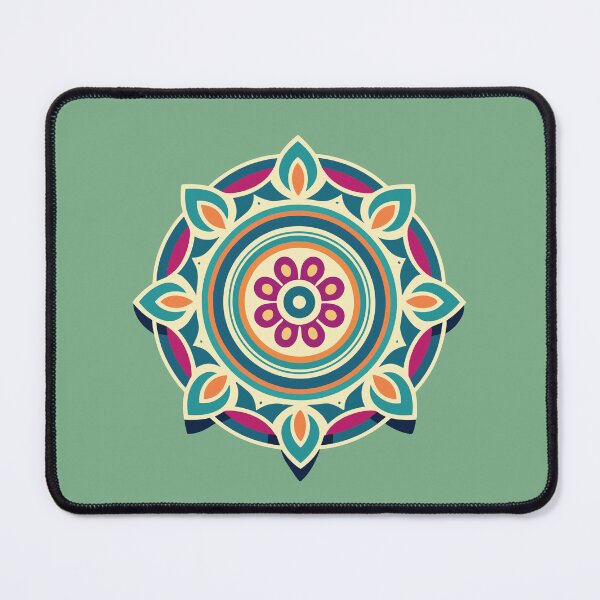 Item preview, Simple Floral Rangoli Design designed and sold by Jollys-ArtShop.