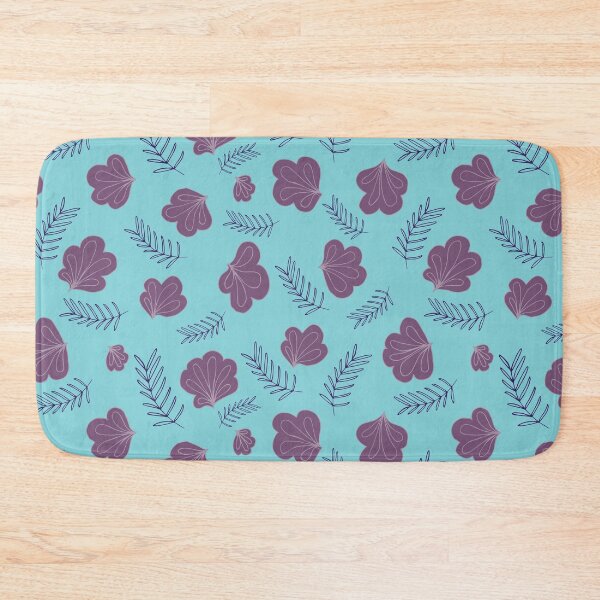 Item preview, House plants - pretty purple on blue designed and sold by SerahO.