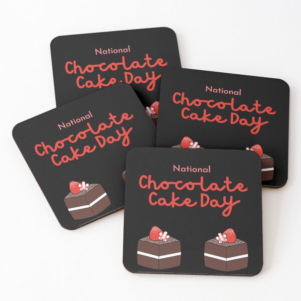Item preview, National Chocolate Cake Day designed and sold by Simo0455.