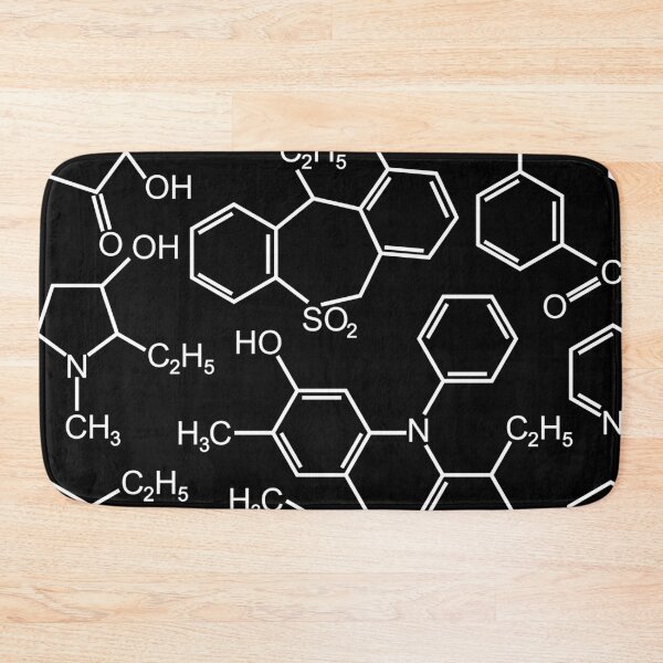 Item preview,  Chemistry lovers chemical compounds patterns designed and sold by Safa  Reda.