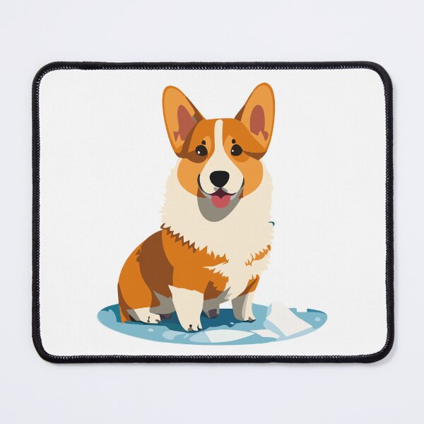 Item preview, Winter Corgi designed and sold by Corgi-at-night.