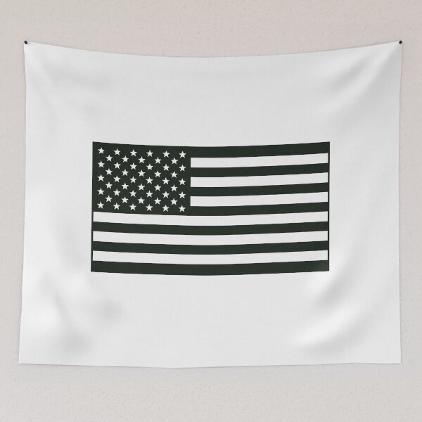 Item preview, Black USA American Flag designed and sold by DesignsMjB.