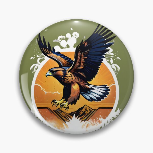 Item preview, "Majestic Hawk Soaring - Wildlife Illustration T-Shirt" designed and sold by ArtistKunal123.