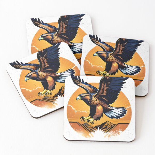 Item preview, "Majestic Hawk Soaring - Wildlife Illustration T-Shirt" designed and sold by ArtistKunal123.
