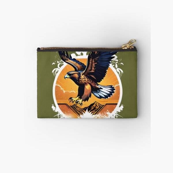 Item preview, "Majestic Hawk Soaring - Wildlife Illustration T-Shirt" designed and sold by ArtistKunal123.