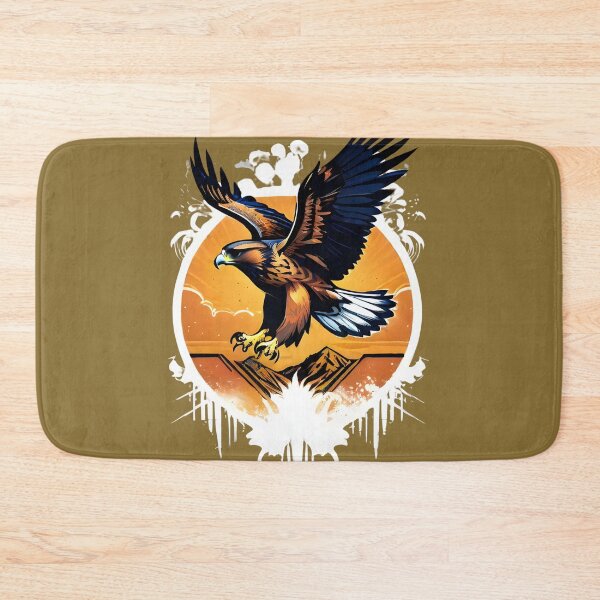 Item preview, "Majestic Hawk Soaring - Wildlife Illustration T-Shirt" designed and sold by ArtistKunal123.