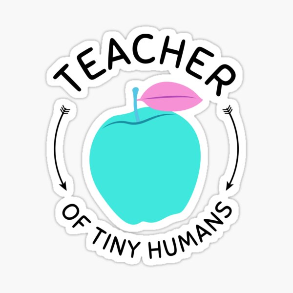 Preschool kindergarten educator gift Sticker