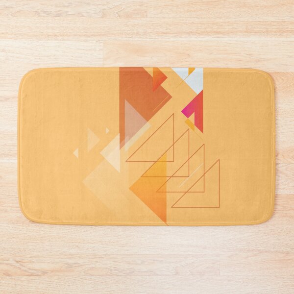 Item preview, The colorful, unique orange triangles designed and sold by LuckyFamily.