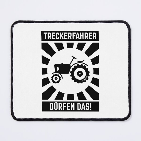Item preview, Tractor drivers are allowed to do that! (Tractor / Tractor Driving / Black) designed and sold by Roderix.