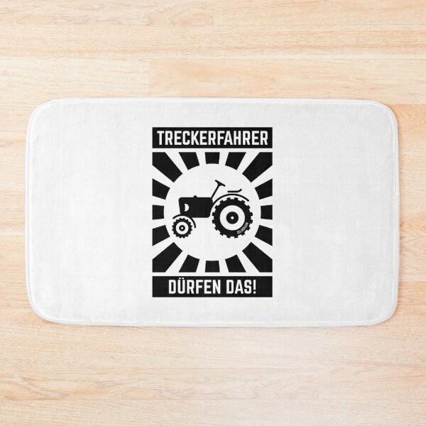 Item preview, Tractor drivers are allowed to do that! (Tractor / Tractor Driving / Black) designed and sold by Roderix.