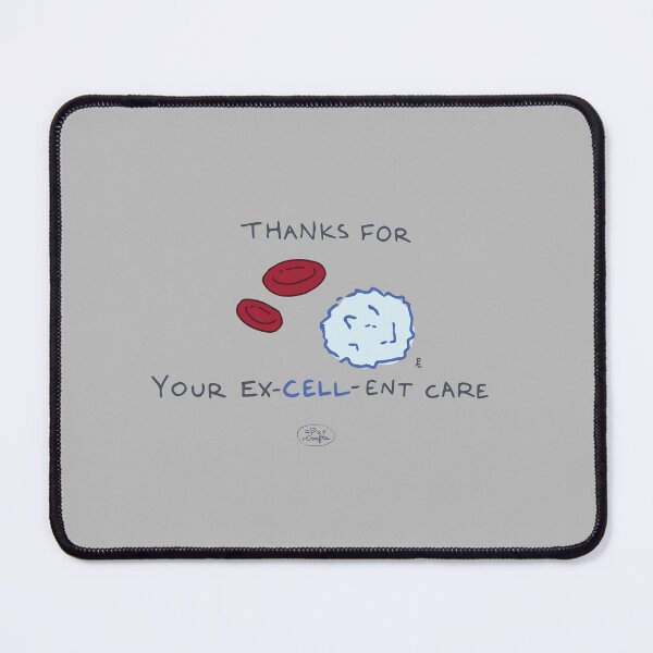 Item preview, Thanks for your ex-cell-ent care - punny encouragements designed and sold by Pxycrafts.