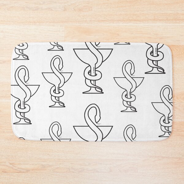 Item preview, Chemistry lovers pharmacy logo patterns designed and sold by Safa  Reda.