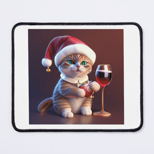 Item preview, Festive Feline Frazzle: An Anxious Kitty's New Year designed and sold by HarbeShop.