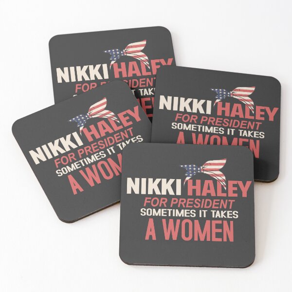 Item preview, Nikki haley for president sometimes it takes a women designed and sold by Colorfulman.