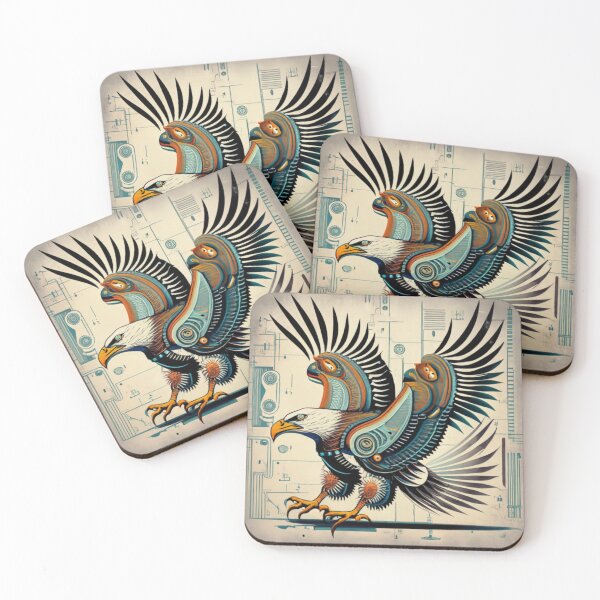 Item preview, Southwestern Eagle Deco Zia New Mexico Traditional designed and sold by sadedream.