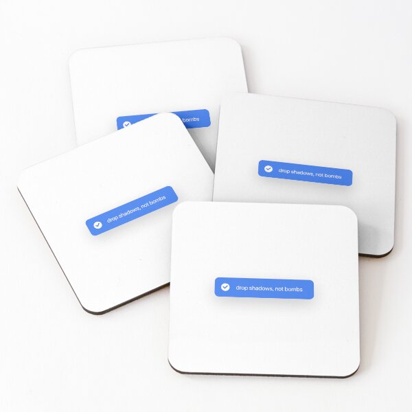 Item preview, Drop Shadows not Bombs - UX Designer | Product Designer | UI Designer Stickers designed and sold by PoshPixel.