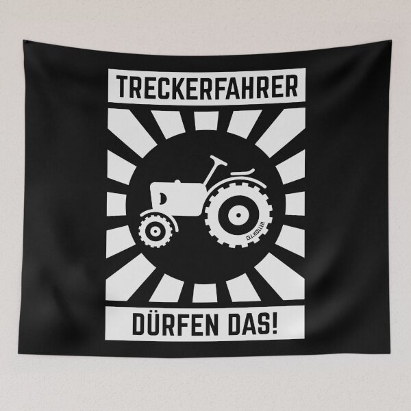 Item preview, Tractor drivers are allowed to do that! (Tractor / Tractor Driving / White) designed and sold by Roderix.