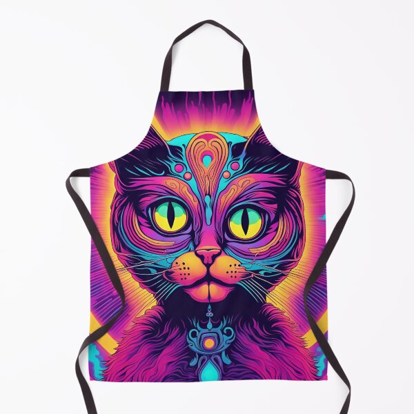 Item preview, Psychedelic Cat designed and sold by PC-artist.