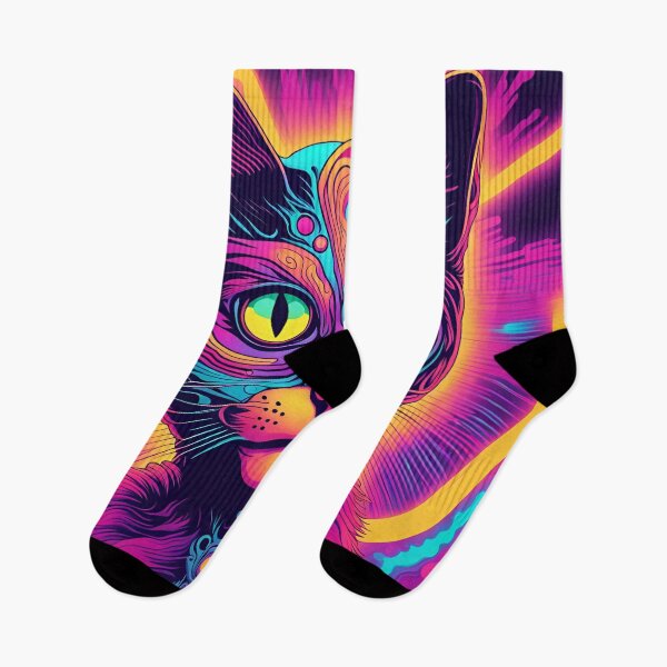 Item preview, Psychedelic Cat designed and sold by PC-artist.