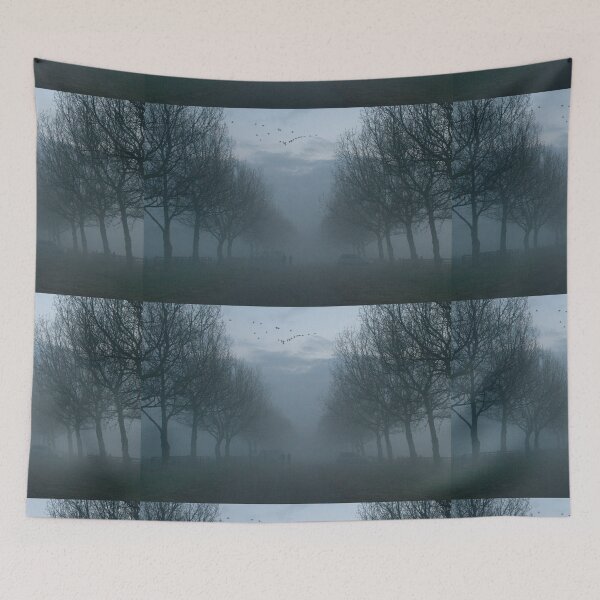 Item preview, Geese and Fog, a Winter evening. designed and sold by Billlee.